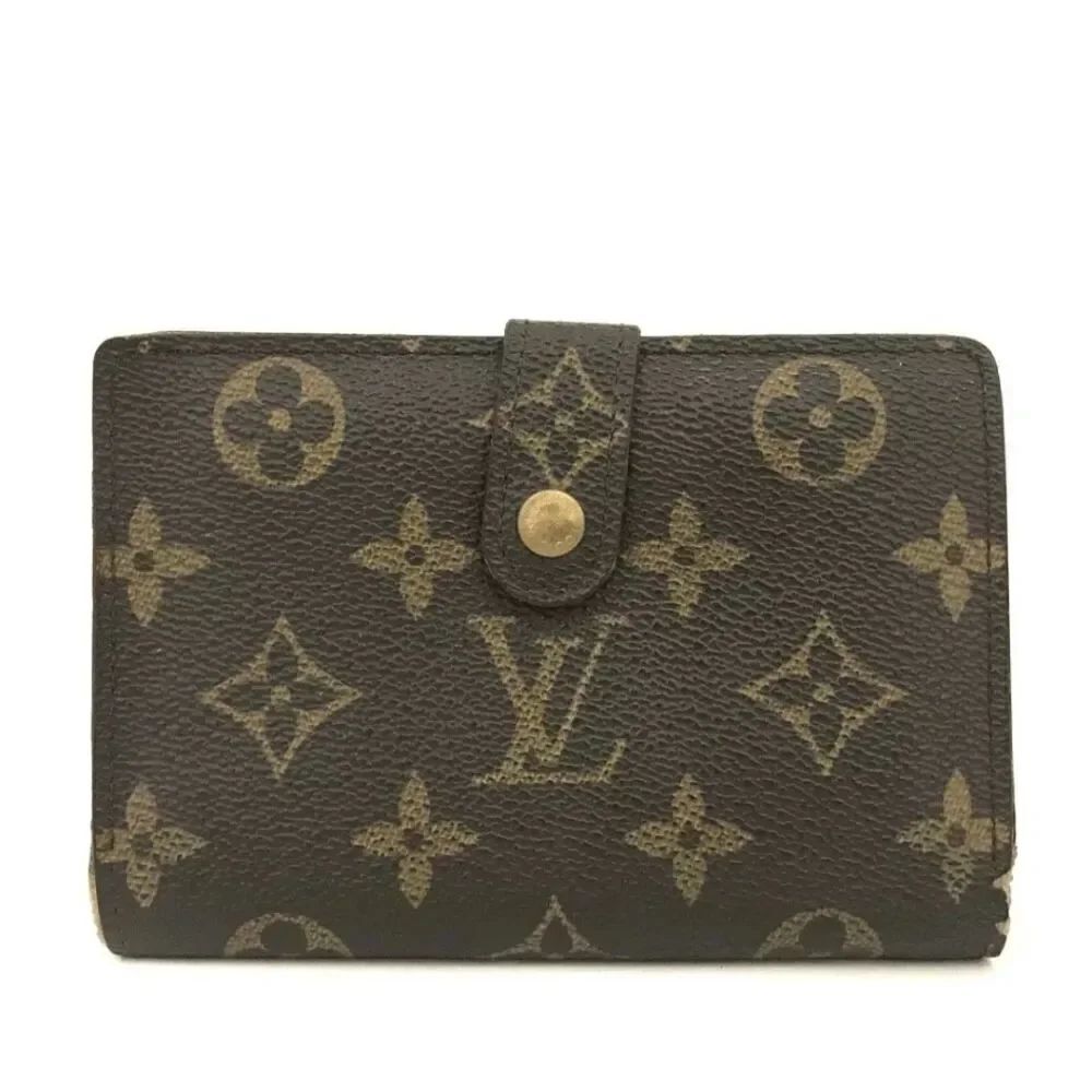 Louis Vuitton Monogram Porte Monnaie Billets Bifold Wallet/MI0937.